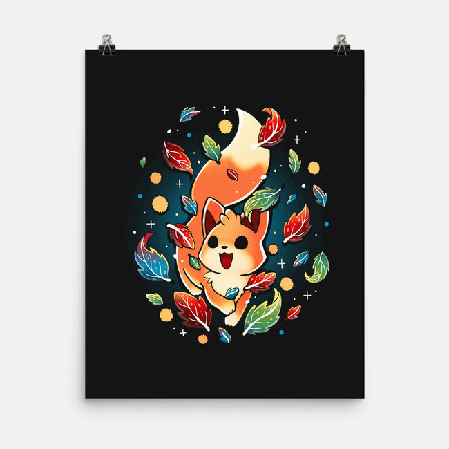Funny Fox-None-Matte-Poster-Vallina84