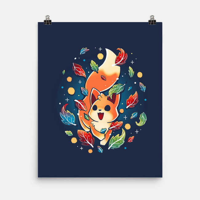 Funny Fox-None-Matte-Poster-Vallina84