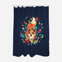 Funny Fox-None-Polyester-Shower Curtain-Vallina84