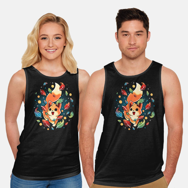 Funny Fox-Unisex-Basic-Tank-Vallina84