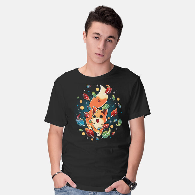 Funny Fox-Mens-Basic-Tee-Vallina84