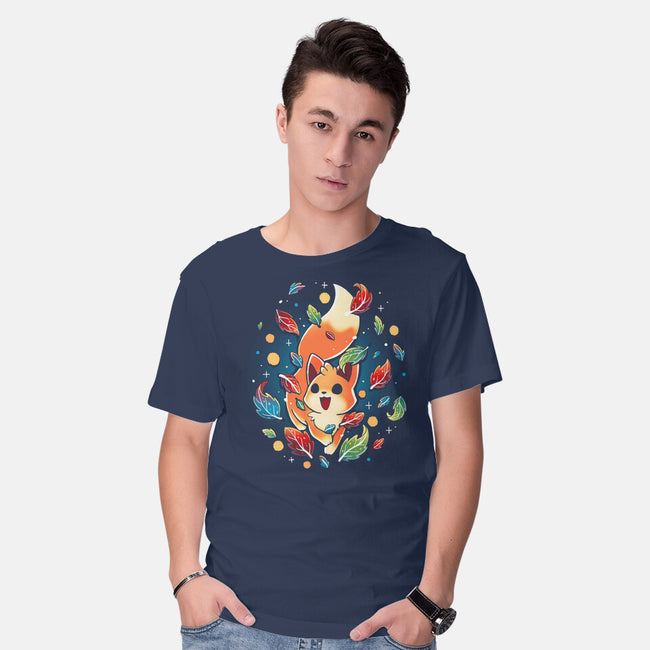 Funny Fox-Mens-Basic-Tee-Vallina84