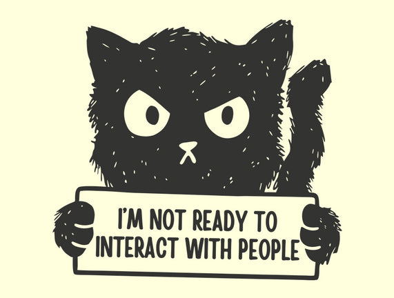 I'm Not Ready To Interact With People