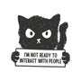 I'm Not Ready To Interact With People-Womens-Racerback-Tank-brunopires