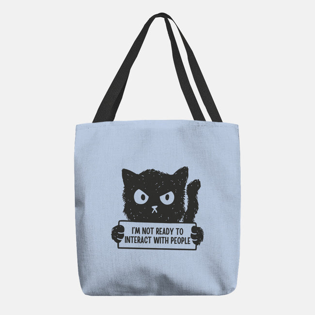 I'm Not Ready To Interact With People-None-Basic Tote-Bag-brunopires