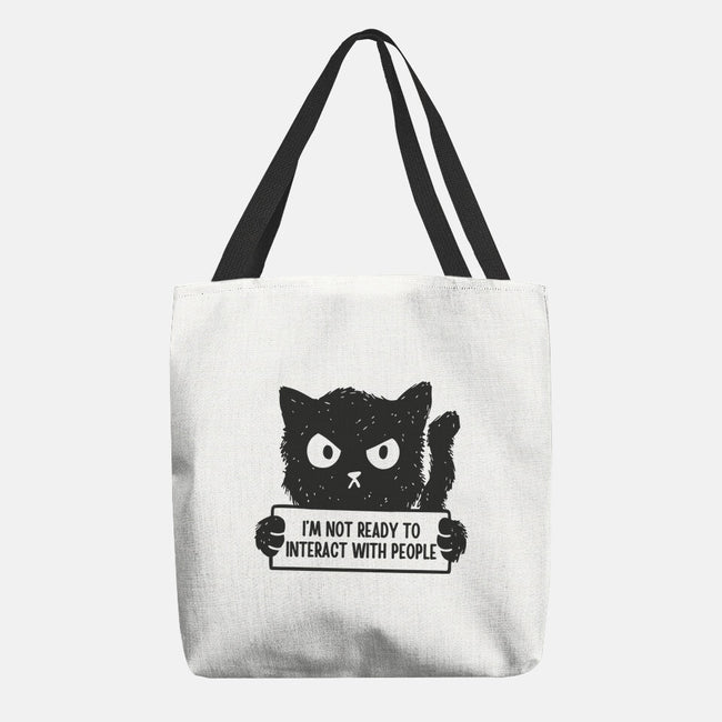 I'm Not Ready To Interact With People-None-Basic Tote-Bag-brunopires