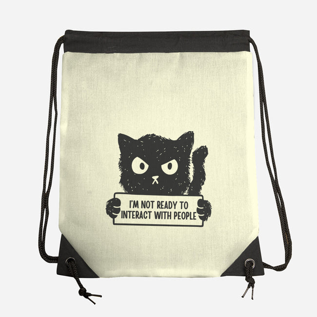 I'm Not Ready To Interact With People-None-Drawstring-Bag-brunopires