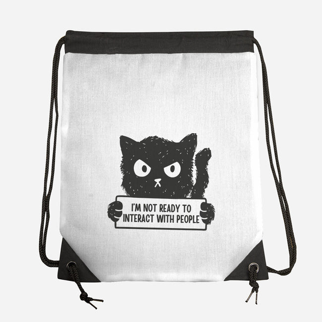 I'm Not Ready To Interact With People-None-Drawstring-Bag-brunopires
