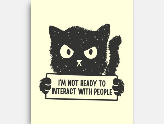 I'm Not Ready To Interact With People