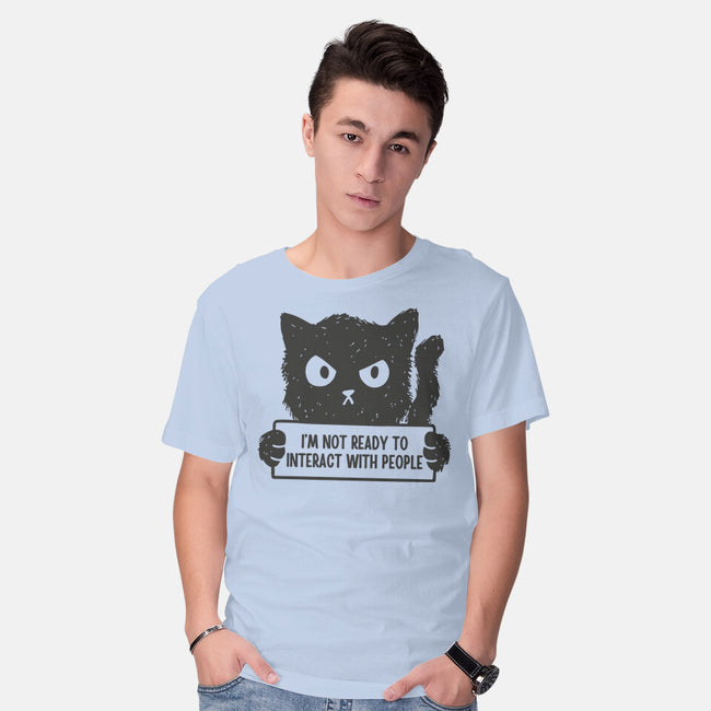 I'm Not Ready To Interact With People-Mens-Basic-Tee-brunopires