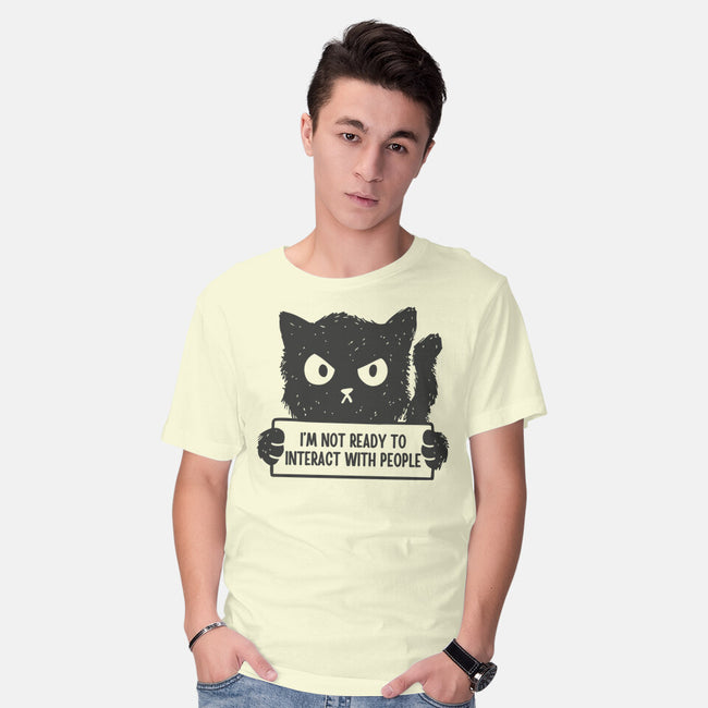 I'm Not Ready To Interact With People-Mens-Basic-Tee-brunopires