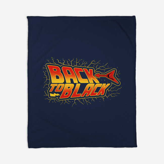 Back To Black-None-Fleece-Blanket-erion_designs