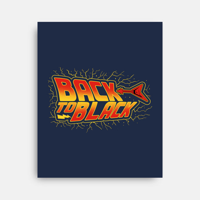 Back To Black-None-Stretched-Canvas-erion_designs