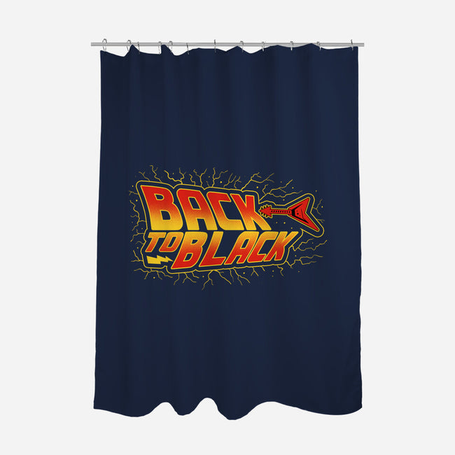 Back To Black-None-Polyester-Shower Curtain-erion_designs