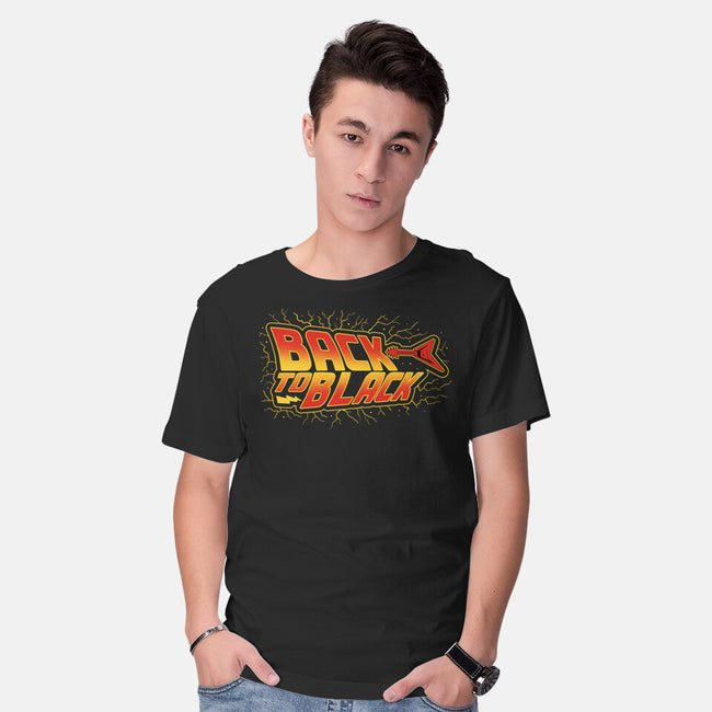 Back To Black-Mens-Basic-Tee-erion_designs