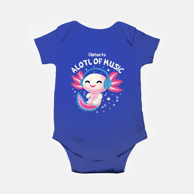 Alotl Of Music-Baby-Basic-Onesie-erion_designs