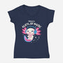 Alotl Of Music-Womens-V-Neck-Tee-erion_designs