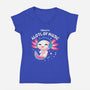Alotl Of Music-Womens-V-Neck-Tee-erion_designs