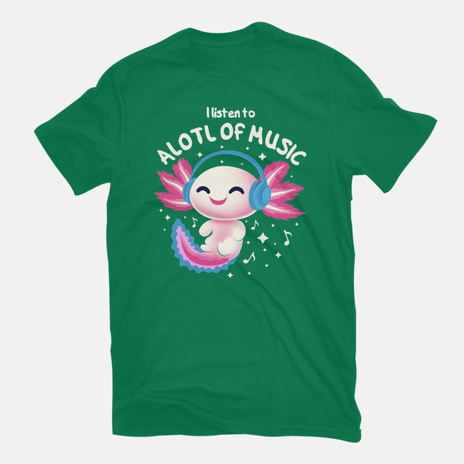 Alotl Of Music-Unisex-Basic-Tee-erion_designs