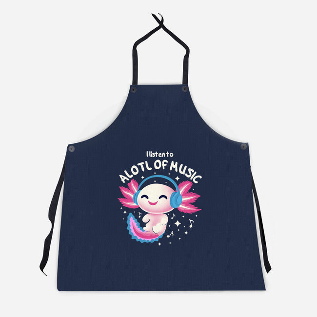 Alotl Of Music-Unisex-Kitchen-Apron-erion_designs