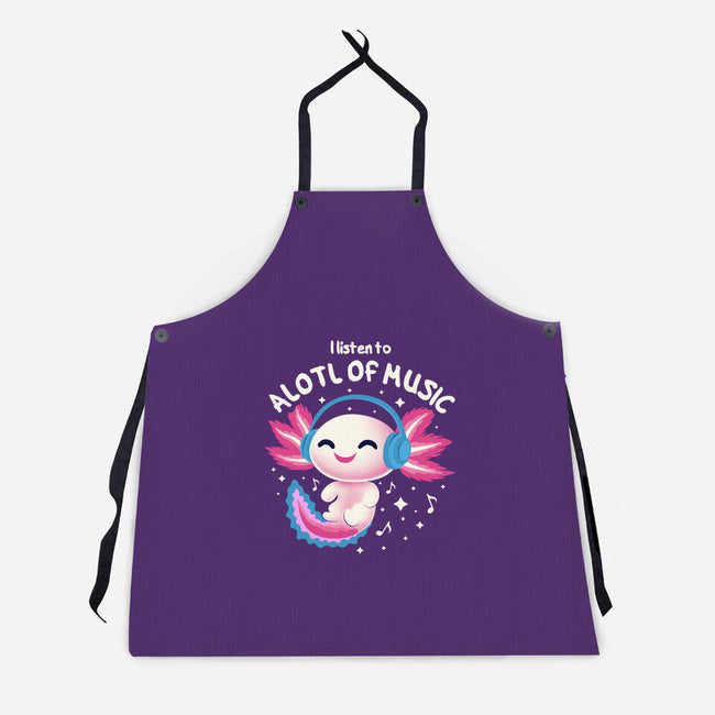 Alotl Of Music-Unisex-Kitchen-Apron-erion_designs