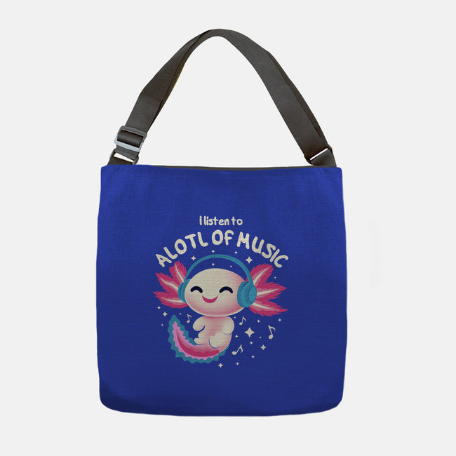 Alotl Of Music-None-Adjustable Tote-Bag-erion_designs