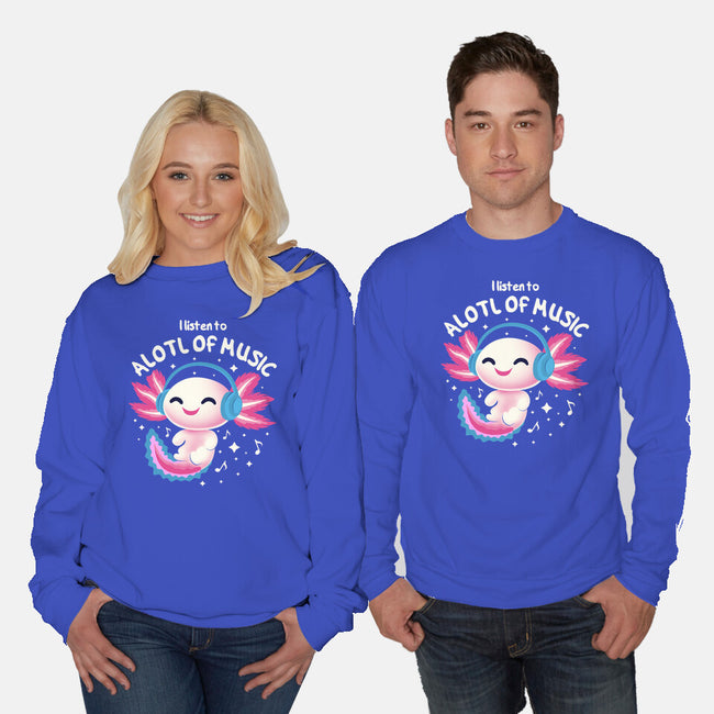 Alotl Of Music-Unisex-Crew Neck-Sweatshirt-erion_designs