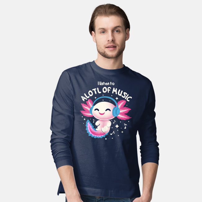 Alotl Of Music-Mens-Long Sleeved-Tee-erion_designs
