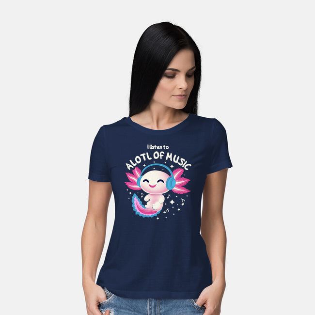 Alotl Of Music-Womens-Basic-Tee-erion_designs