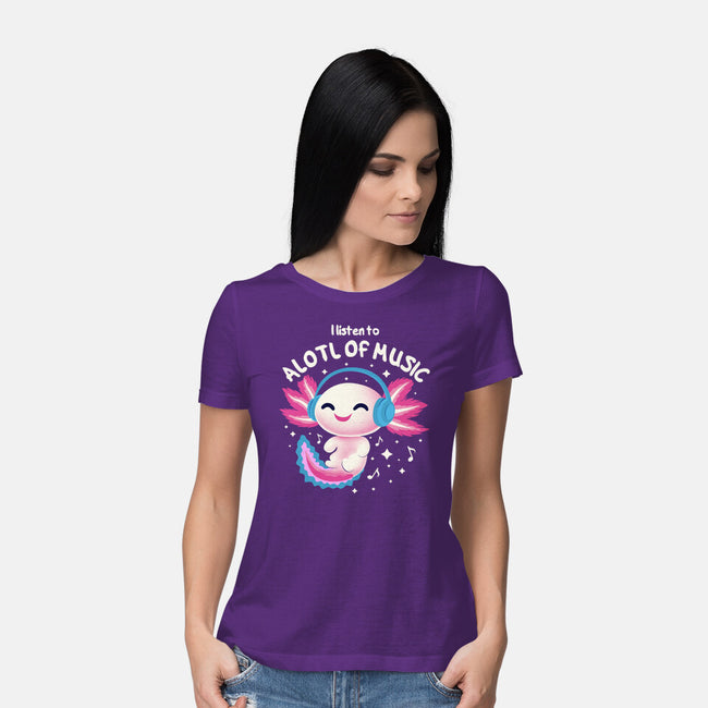 Alotl Of Music-Womens-Basic-Tee-erion_designs