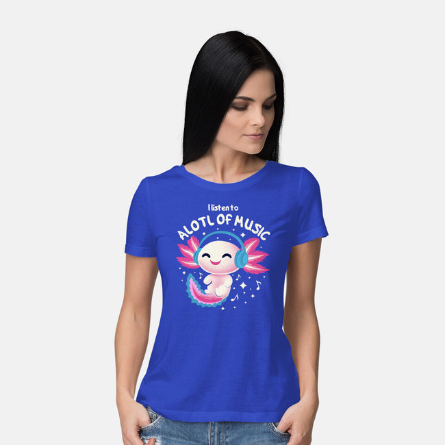 Alotl Of Music-Womens-Basic-Tee-erion_designs