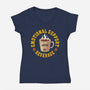 Coffee Emotional Support Beverage-Womens-V-Neck-Tee-erion_designs