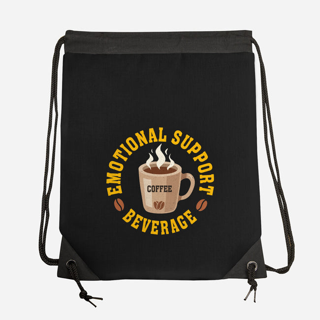 Coffee Emotional Support Beverage-None-Drawstring-Bag-erion_designs