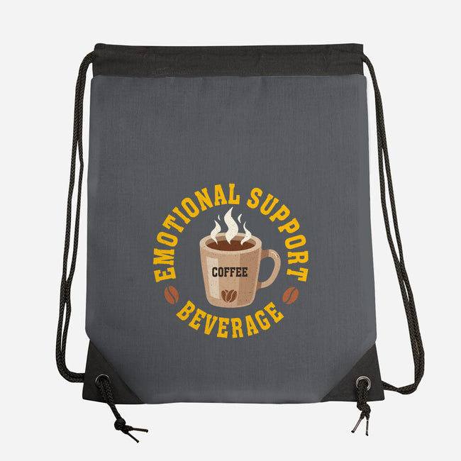 Coffee Emotional Support Beverage-None-Drawstring-Bag-erion_designs