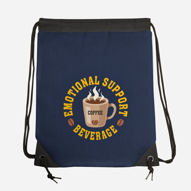 Coffee Emotional Support Beverage-None-Drawstring-Bag-erion_designs