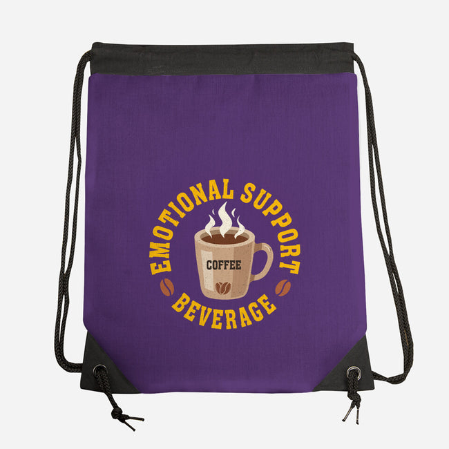 Coffee Emotional Support Beverage-None-Drawstring-Bag-erion_designs