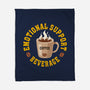 Coffee Emotional Support Beverage-None-Fleece-Blanket-erion_designs