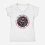 Selectively Available-Womens-V-Neck-Tee-glitchygorilla