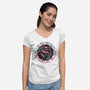 Selectively Available-Womens-V-Neck-Tee-glitchygorilla