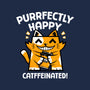 Purrfectly Happy-None-Drawstring-Bag-krisren28