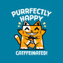 Purrfectly Happy-None-Basic Tote-Bag-krisren28