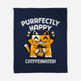 Purrfectly Happy-None-Fleece-Blanket-krisren28