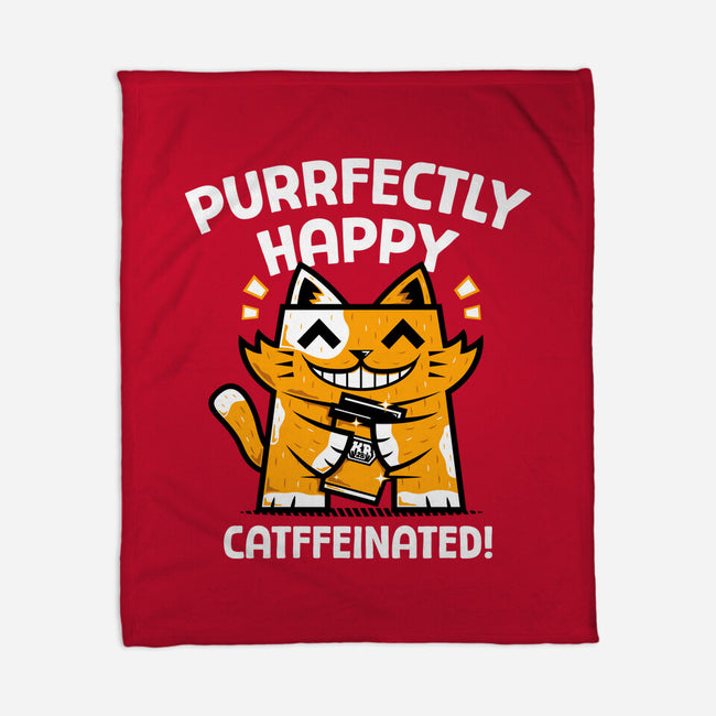 Purrfectly Happy-None-Fleece-Blanket-krisren28