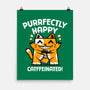 Purrfectly Happy-None-Matte-Poster-krisren28