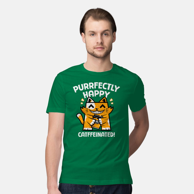 Purrfectly Happy-Mens-Premium-Tee-krisren28