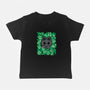 Cute Black Cat Peeking-Baby-Basic-Tee-xMorfina