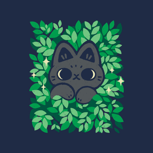 Cute Black Cat Peeking-None-Fleece-Blanket-xMorfina