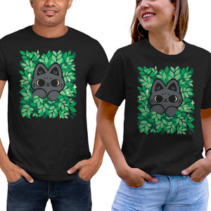 Cute Black Cat Peeking