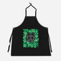 Cute Black Cat Peeking-Unisex-Kitchen-Apron-xMorfina