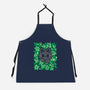 Cute Black Cat Peeking-Unisex-Kitchen-Apron-xMorfina